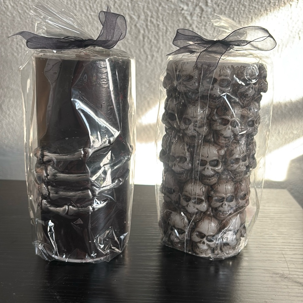 Spooky Halloween Candles